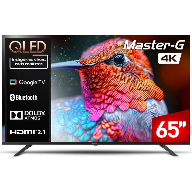 MASTER G - QLED 65" Google TV 4K Bluetooth