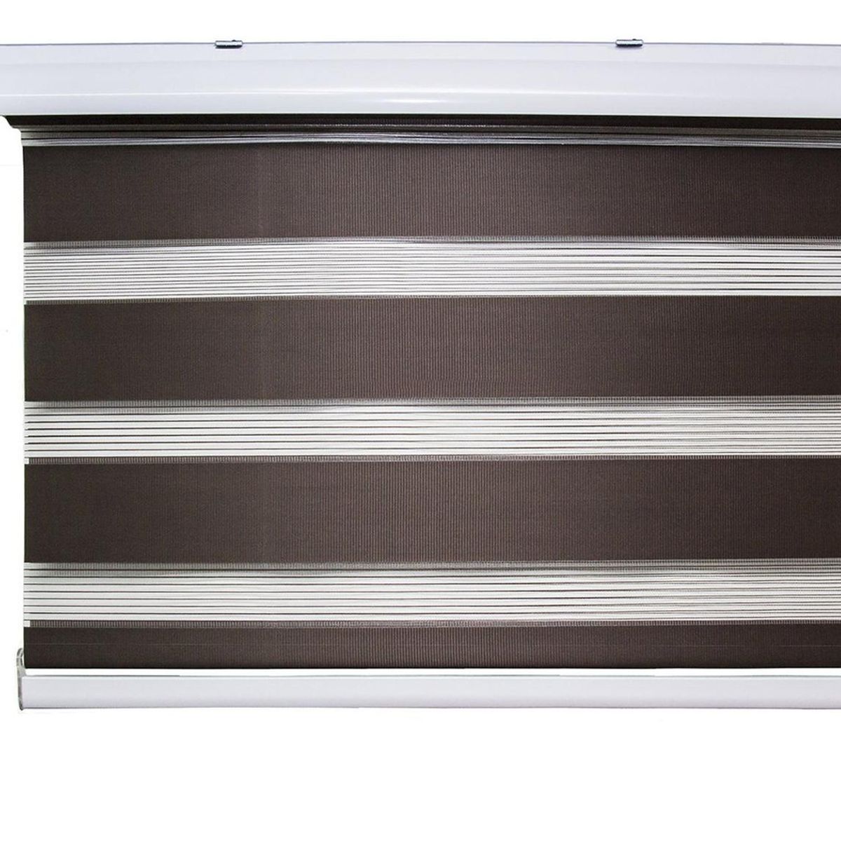 CLEMS CORTINAS - Cortina Roller Duo 150X120 Cafe