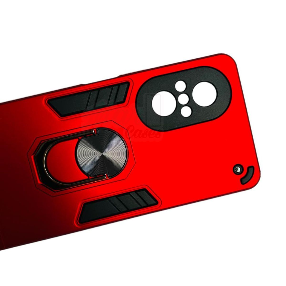 GENERICO - Carcasa Para Huawei Nova 9se Anti Golpes Anillo Rojo