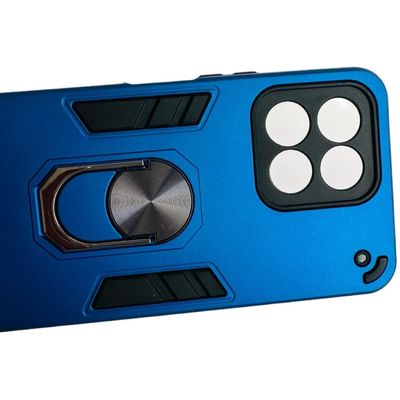 Generico Carcasa Para Honor X6/ X6S Anti Golpes Anillo Azul