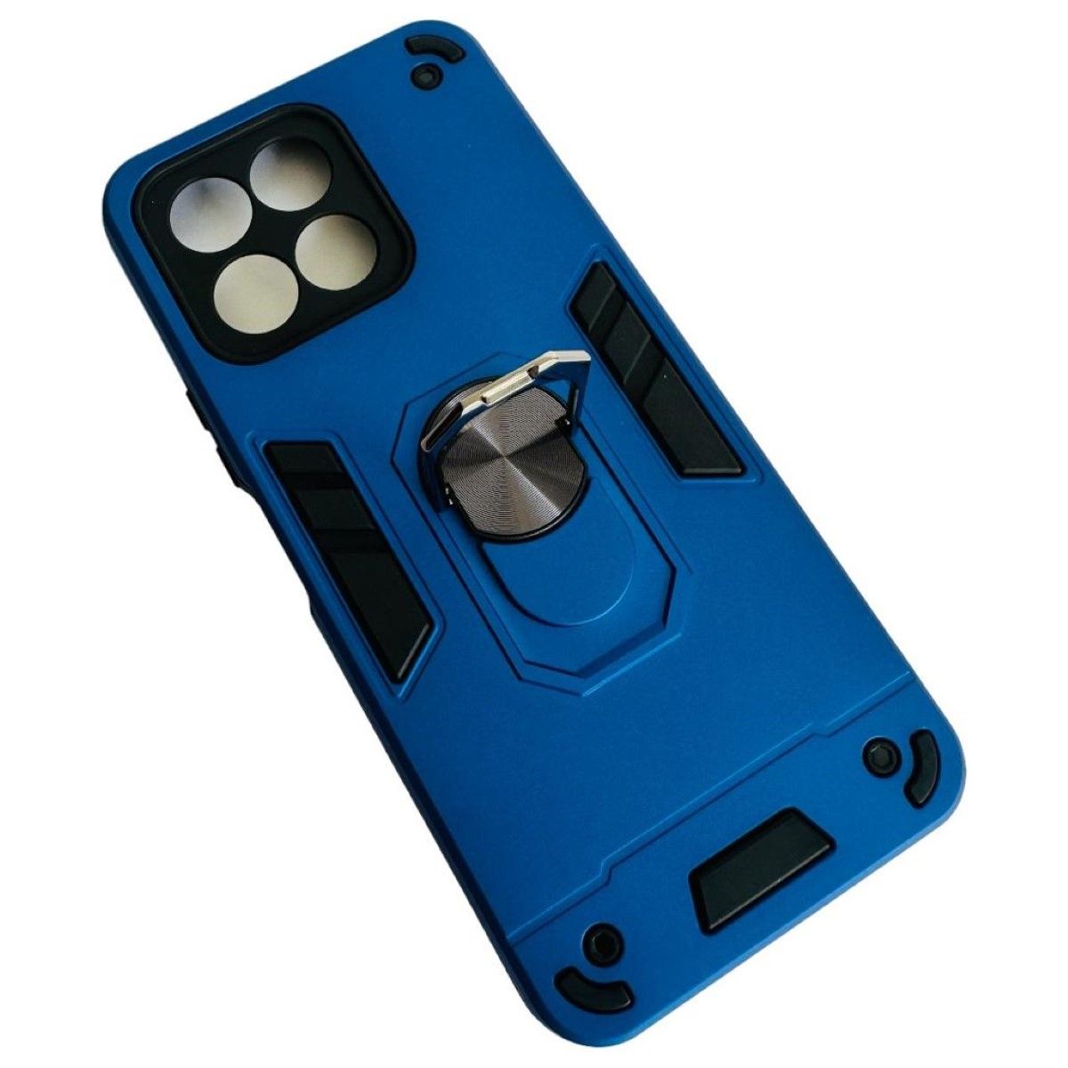 GENERICO - Carcasa Para Honor X6/ X6s Anti Golpes Anillo Azul Rey