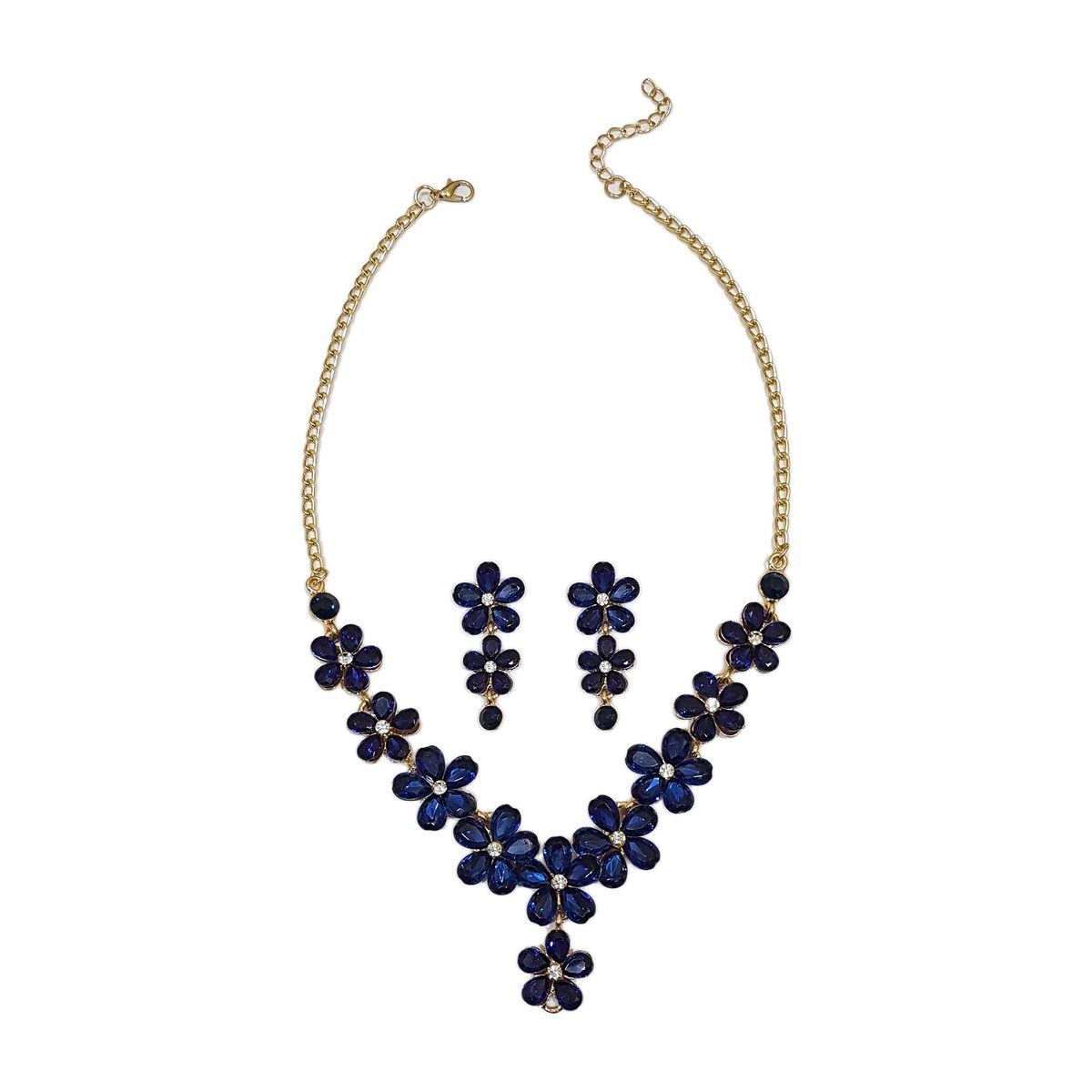 GENERICO - Set De Collar Y Aros Para Fiesta Pu