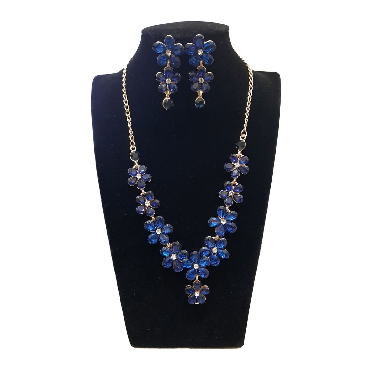 GENERICO - Set De Collar Y Aros Para Fiesta Pu