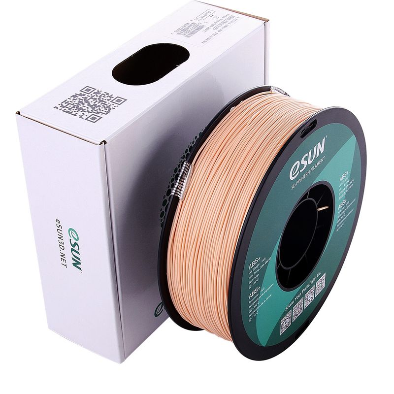 GENERICO - Filamento ABS Piel para impresión 3D marca eSUN 175mm 1Kg
