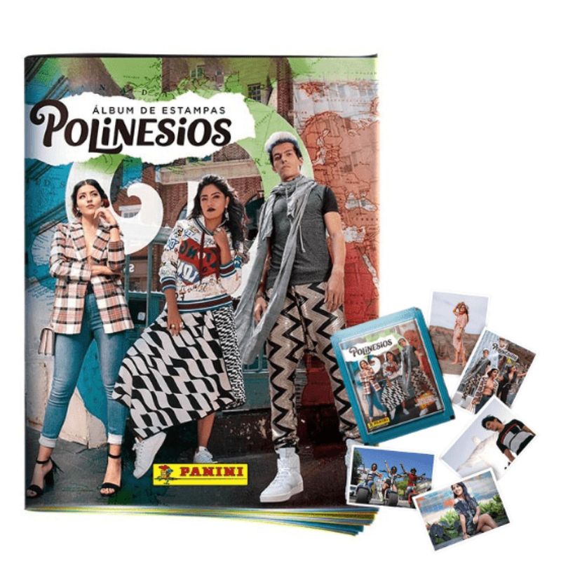PANINI EDICIONES - POLINESIOS (INCLUYE 1 ÁLBUM TAPA BLANDA + 50 SOBRES)