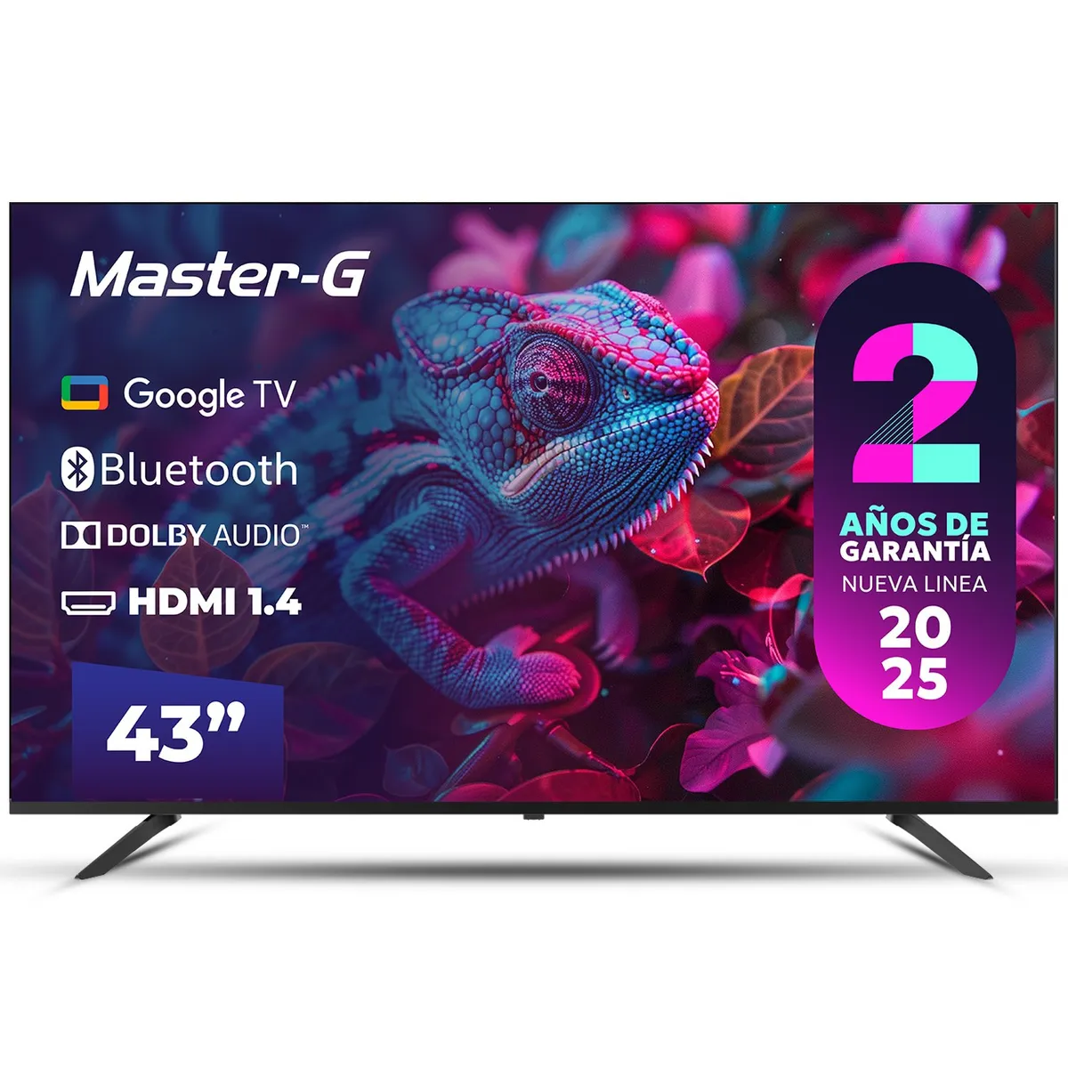 MASTER G - Smart TV Led 43 Google TV Full HD Bluetooth MGG43FFK