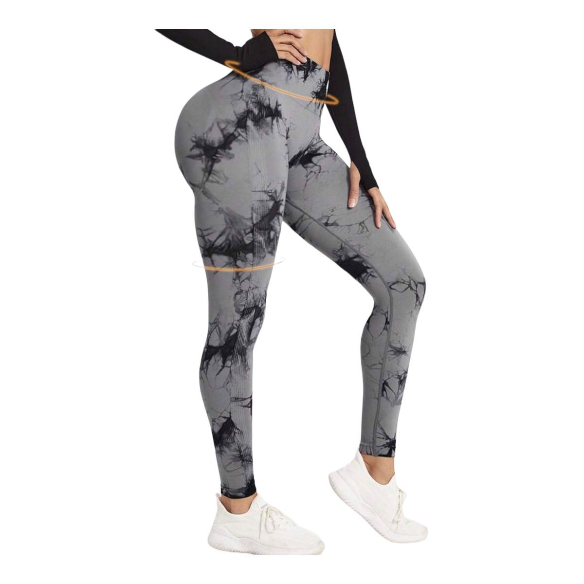 GENERICO - Calzas Leggins Tie Dye Push Up