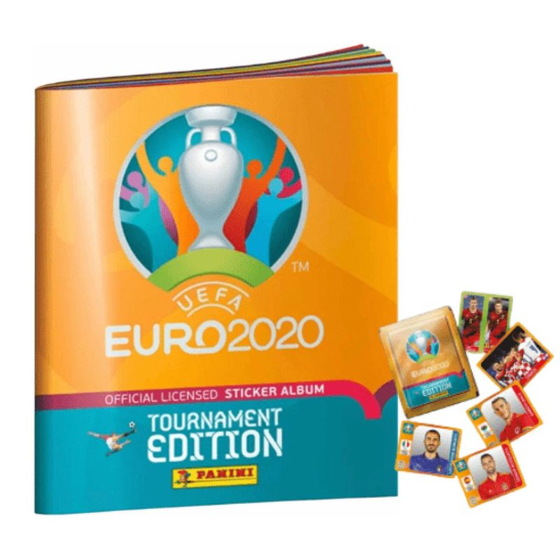 PANINI EDICIONES - UEFA EURO 2020 (INCLUYE 1 ÁLBUM + 25 SOBRES)