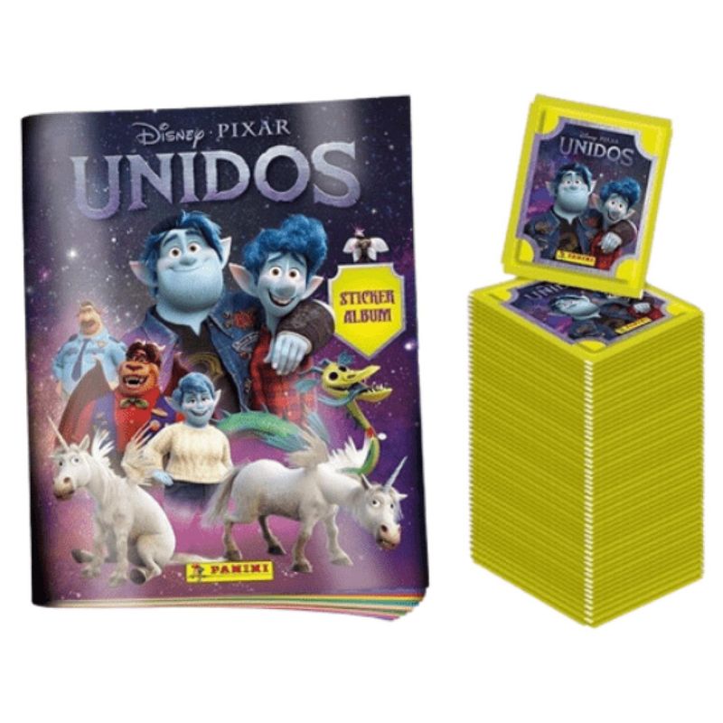 PANINI EDICIONES - UNIDOS (INCLUYE 1 ÁLBUM TAPA BLANDA + 50 SOBRES)