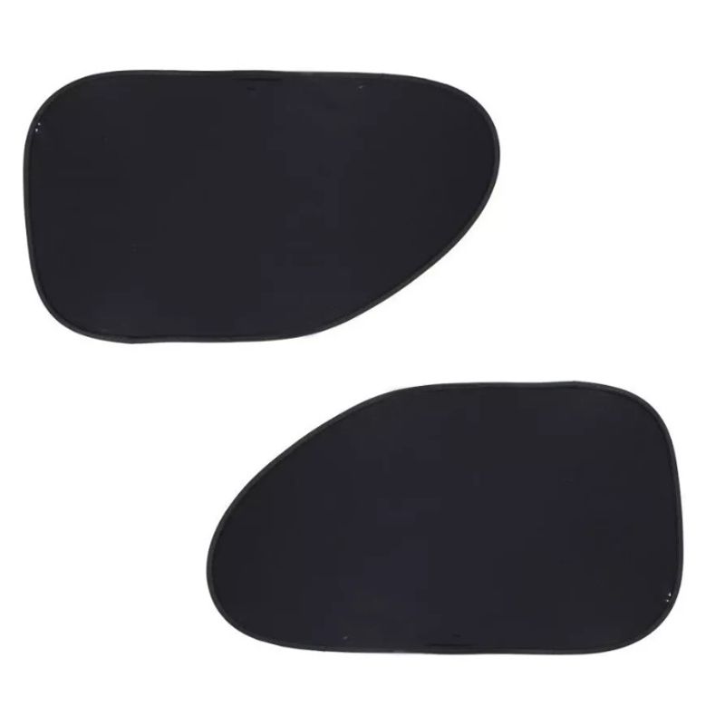 GENERICO - Kit Par Cortina Quitasol Parasol Ventana Para Auto 38x65cm