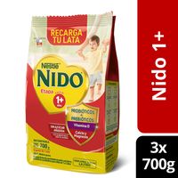 Fórmula Láctea Nido® Etapa 1+ Bolsa 700g Pack X3