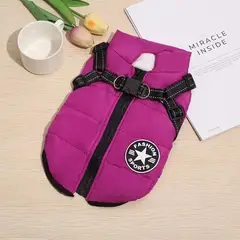 GENERICO - Parka Chaqueta Impermeable Perro Talla S Morado