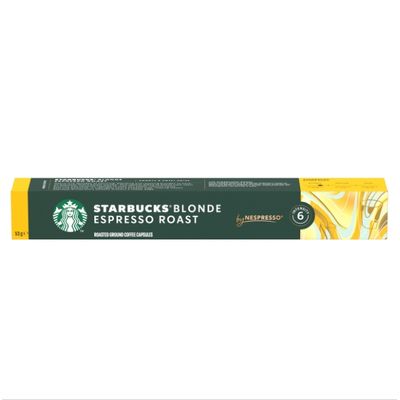 Imagen 2 del producto Pack 3 Starbucks® by Nespresso® Blonde Espresso Roast 10 cap