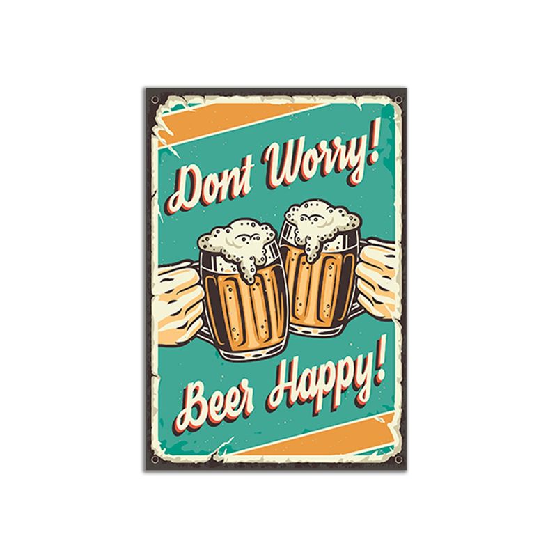 GENERICO - Cartel de Metal Vintage Cerveza LM39V3