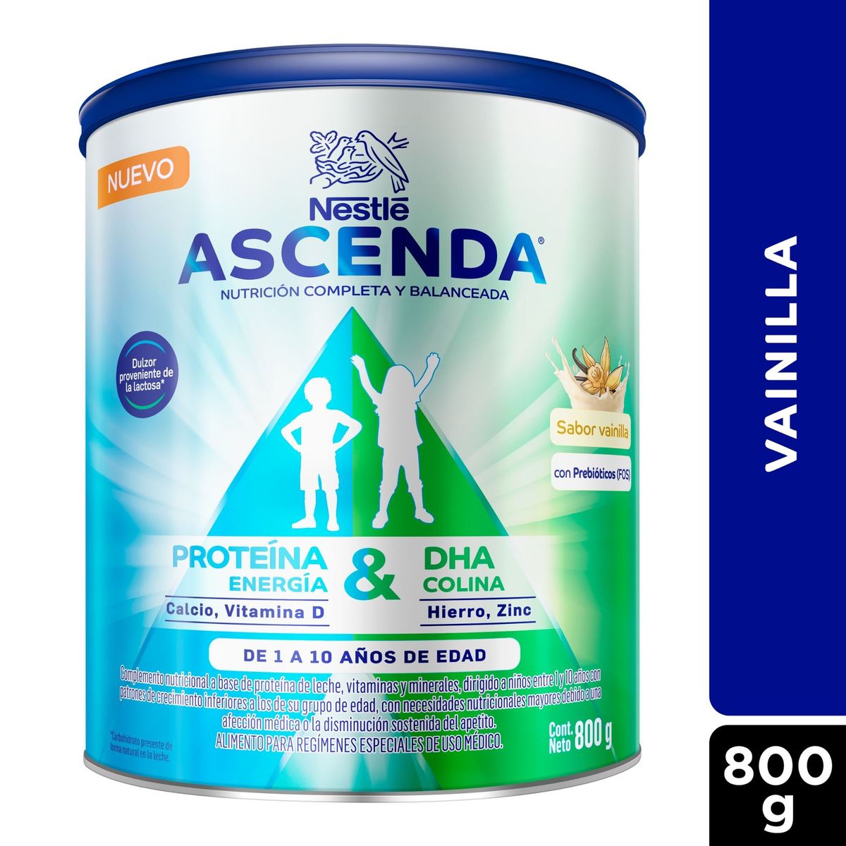NESTLE - Suplemento Nestlé Ascenda® Vainilla 800 G