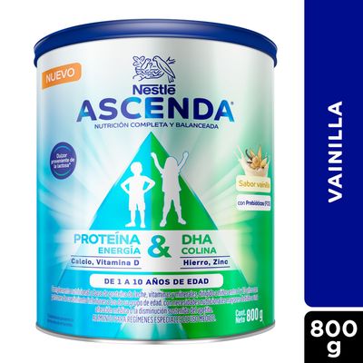 Imagen 2 del producto Suplemento Nestlé Ascenda® Vainilla 800 G