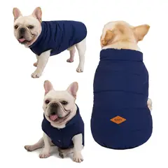 GENERICO - Parka Chaqueta Impermeable Perro Talla S Azul