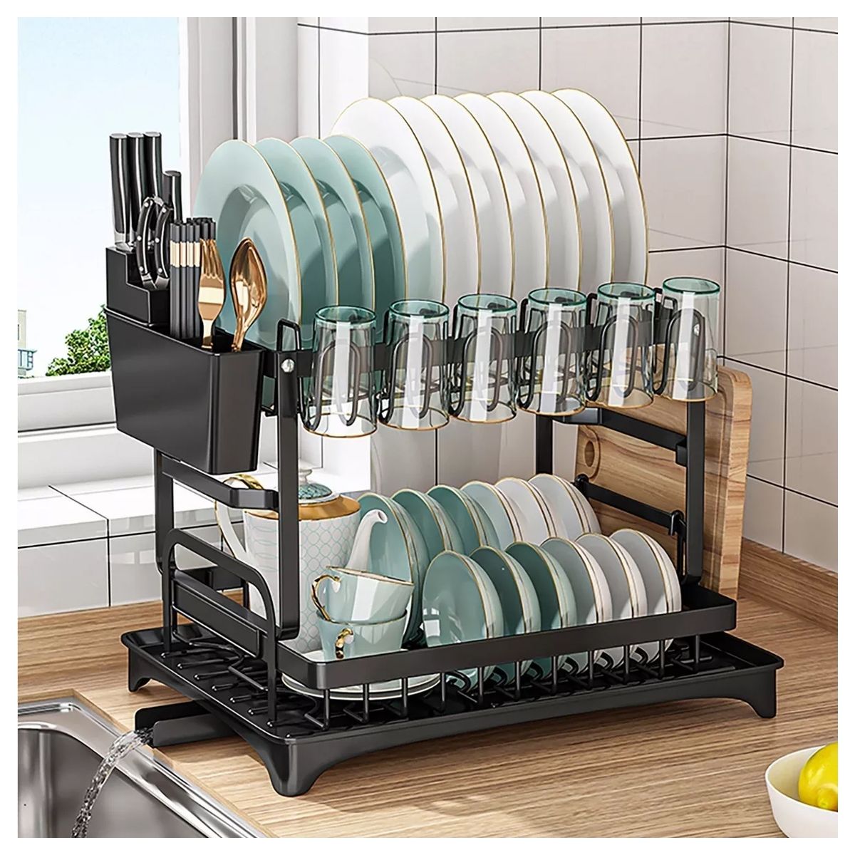 TNAKIEX - Cocin Secaplatos Escurridor Loza Secador De Platos Vajilla