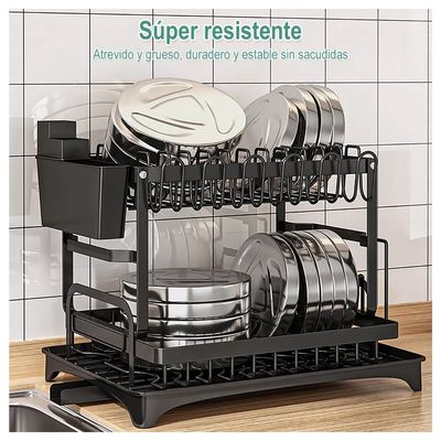 Imagen 2 del producto Cocin Secaplatos Escurridor Loza Secador De Platos Vajilla