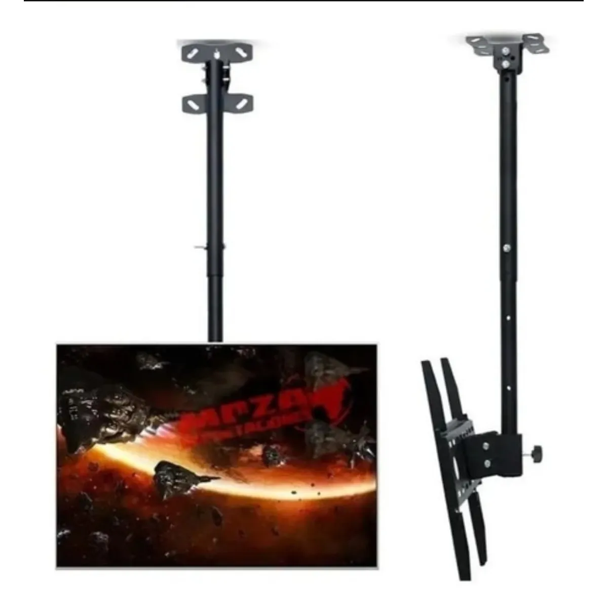 ANGELES DEL HOGAR - Soporte Para Tv Techo O Pared Ajustable Base 32 A 70 Pulgas