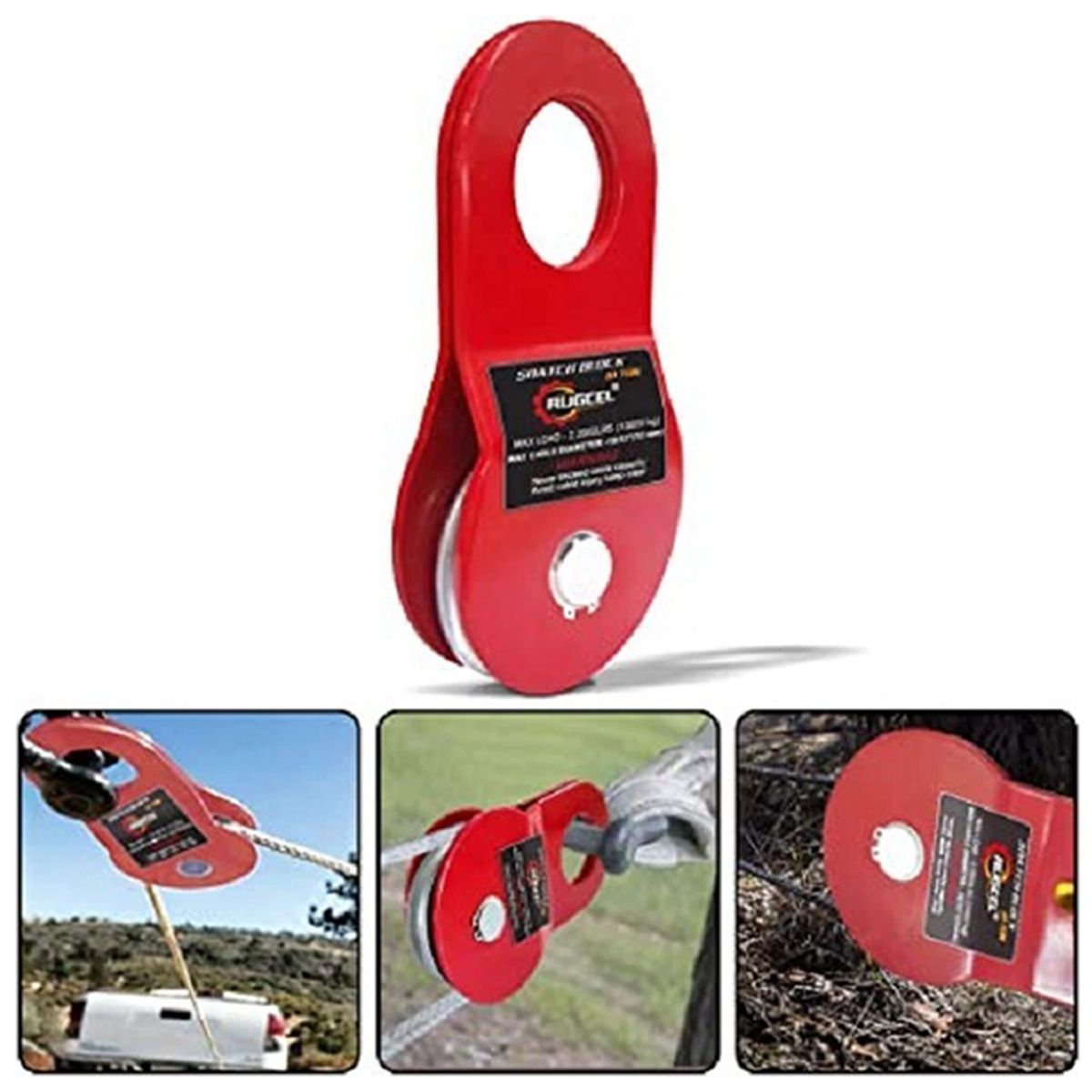 GENERICO - Set Eslingas Amarras Cinta De Amarre Remolque