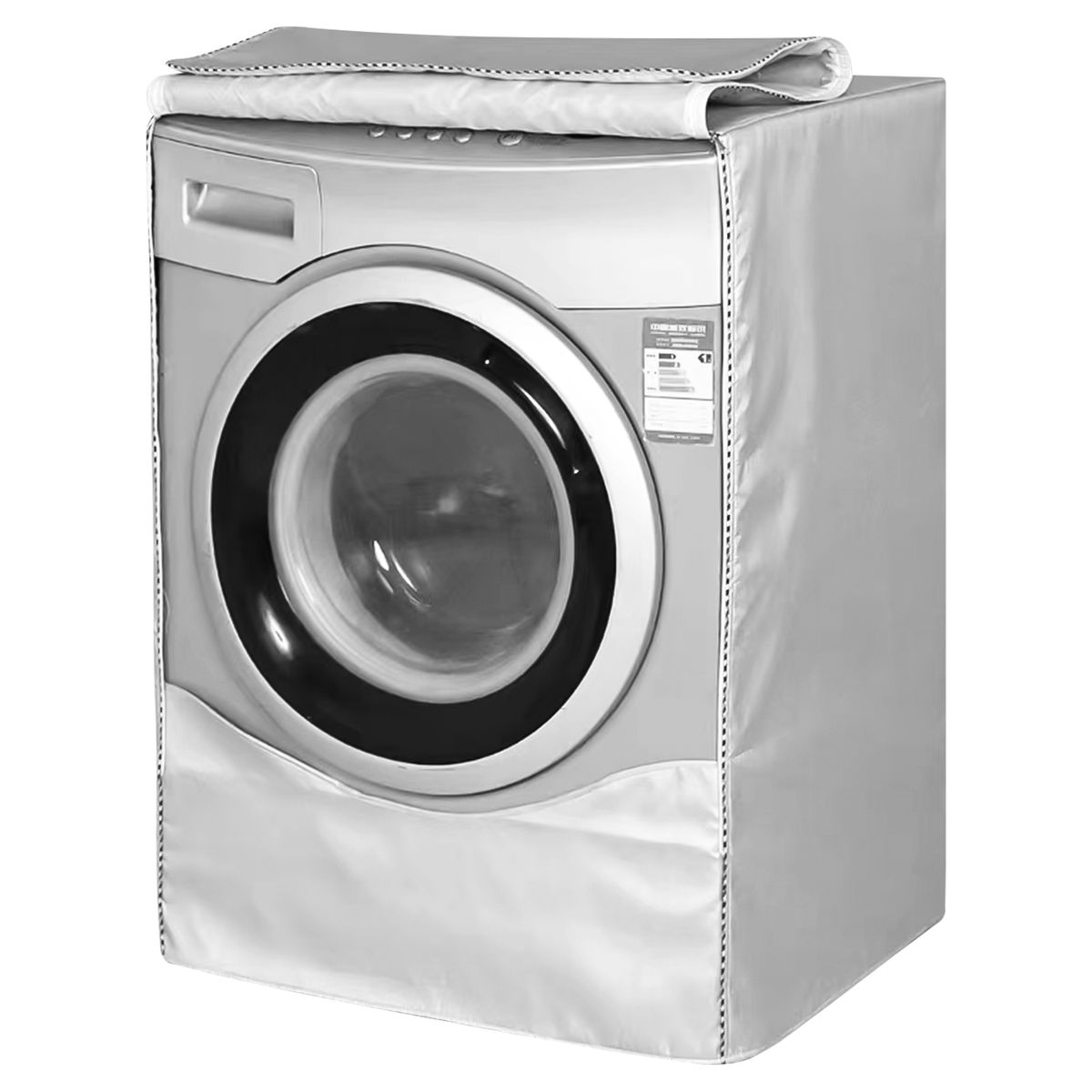 REBONEC - Funda Lavadora Carga Impermeable Frontal Cobertor Talla L 58x60x85cm