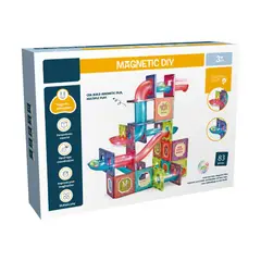 MAGNETICS - Bloques Magneticos con Toboganes 83 Piezas