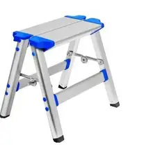 HYPER - Escalera Banquito Plegable Un Escalón Aluminio