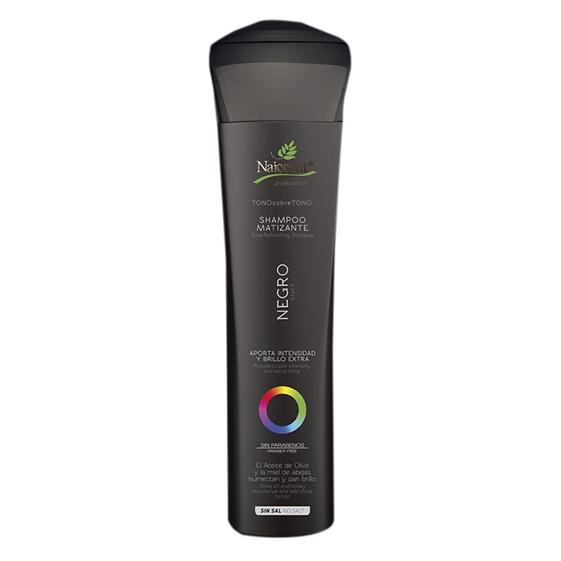 NAISSANT - Shampoo matizante Naissant Negro 300 ml.