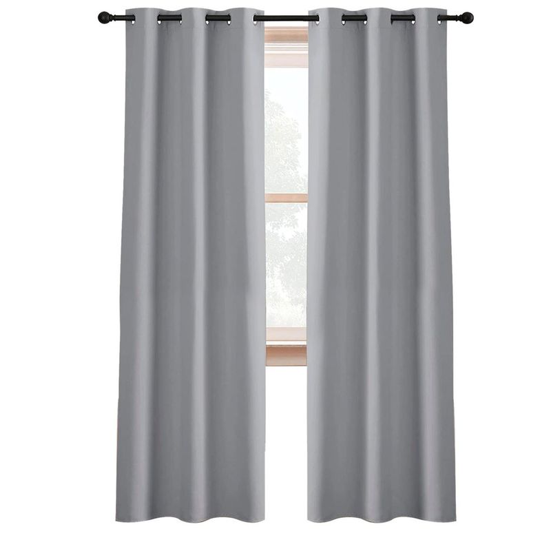 CASATUA - Cortina Semi Blackout Casatua Aislante - Gris - Talla única