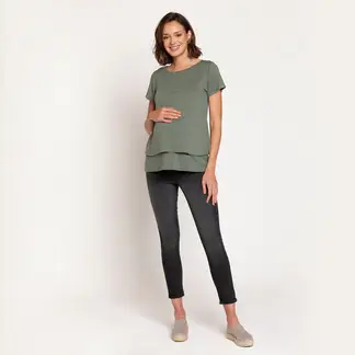 NALA - Jeans Maternal Clara Negro Maternity