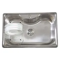 Lavaplatos Acqua 1C + desague + canasto