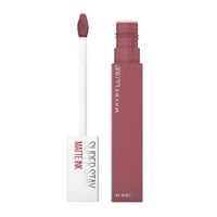 LABIAL LARGA DURACIÓN SUPER STAY MATTE INK PINK 175 RINGLEADER MAYBELLINE.