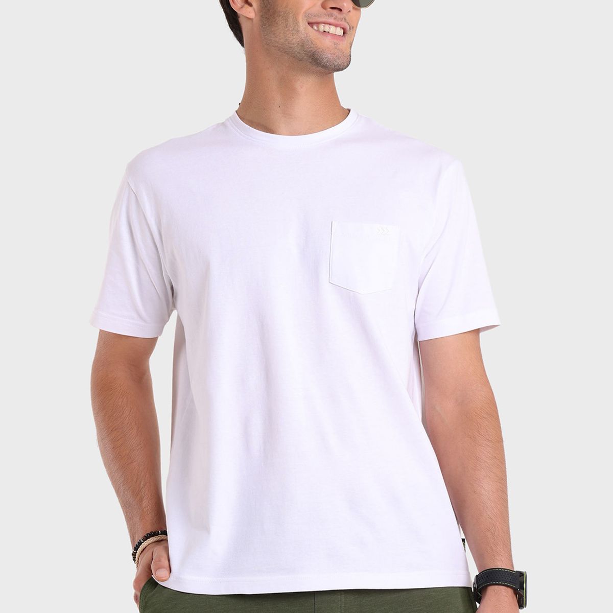 ARROW - Polera Cuello Redondo con Bolsillo Arrow ARROW
