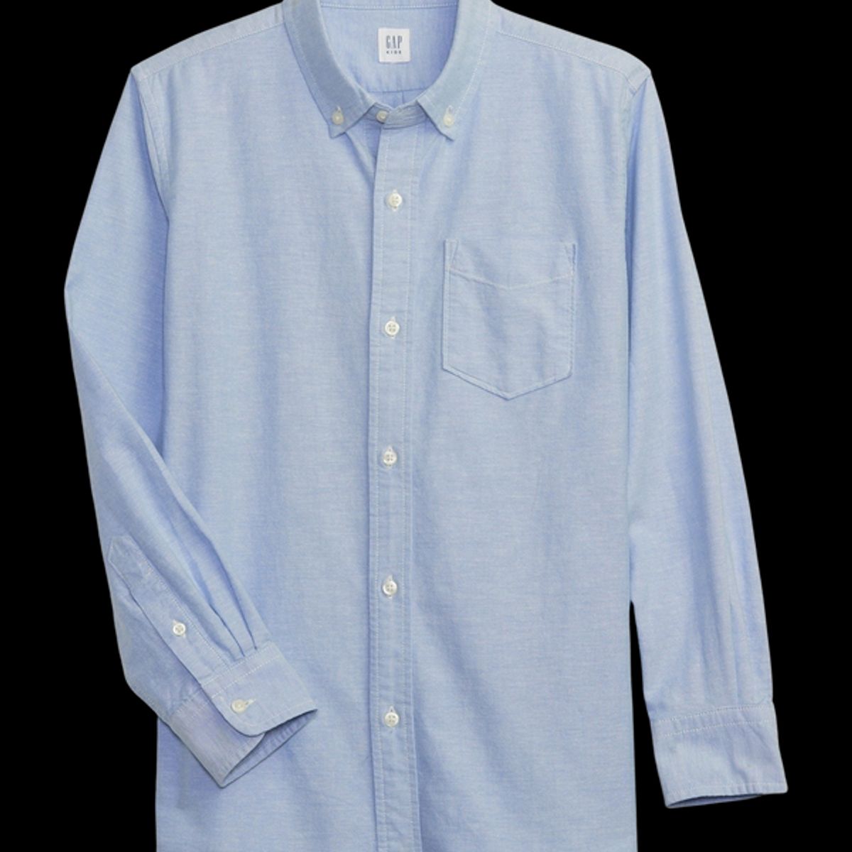 GAP - Camisa Denim Denim Azul