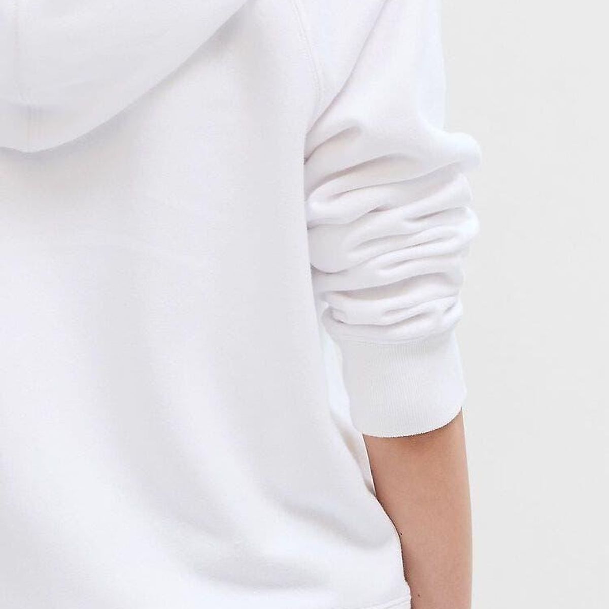 GAP - Polerón Logo Con Cierre Blanco GAP