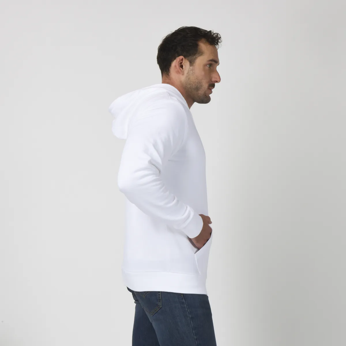 LEVIS - Polerón Hombre Regular Fit Hoodie Blanco Levis