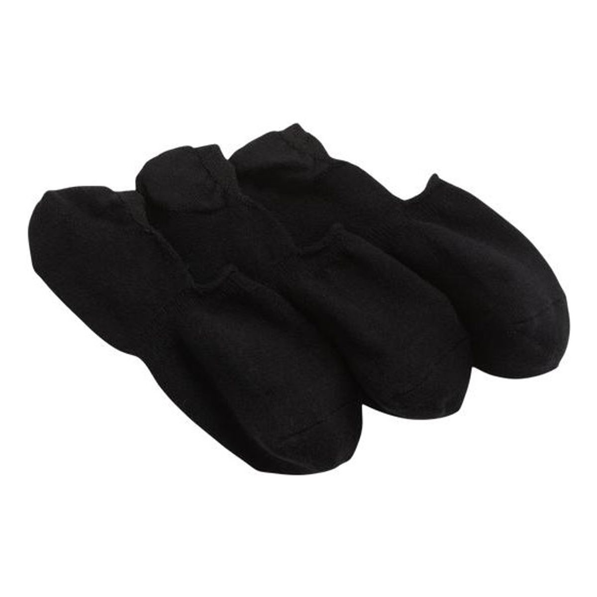 GAP - Calcetines Pack De 3 Invisibles Negro