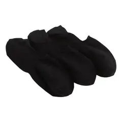 GAP - Calcetines Pack de 3 Invisibles Negro