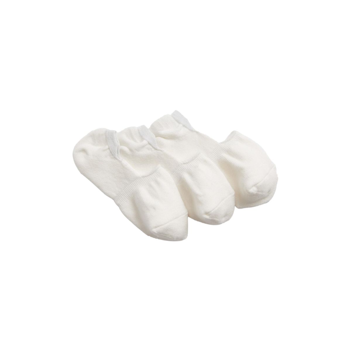 GAP - Calcetines Pack De 3 Invisibles Hombre Gris