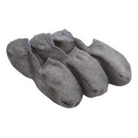 Calcetines Pack de 3 Invisibles Gris