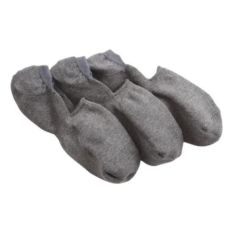 GAP - Calcetines Pack de 3 Invisibles Gris GAP