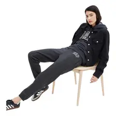 GAP - Pantalón De Buzo Logo Gris