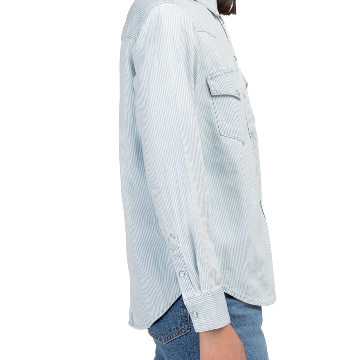 LEVIS - Camisa Mujer Western Azul Levis