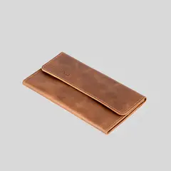 TRAUKO - Tabaquera Unisex Cuero Café