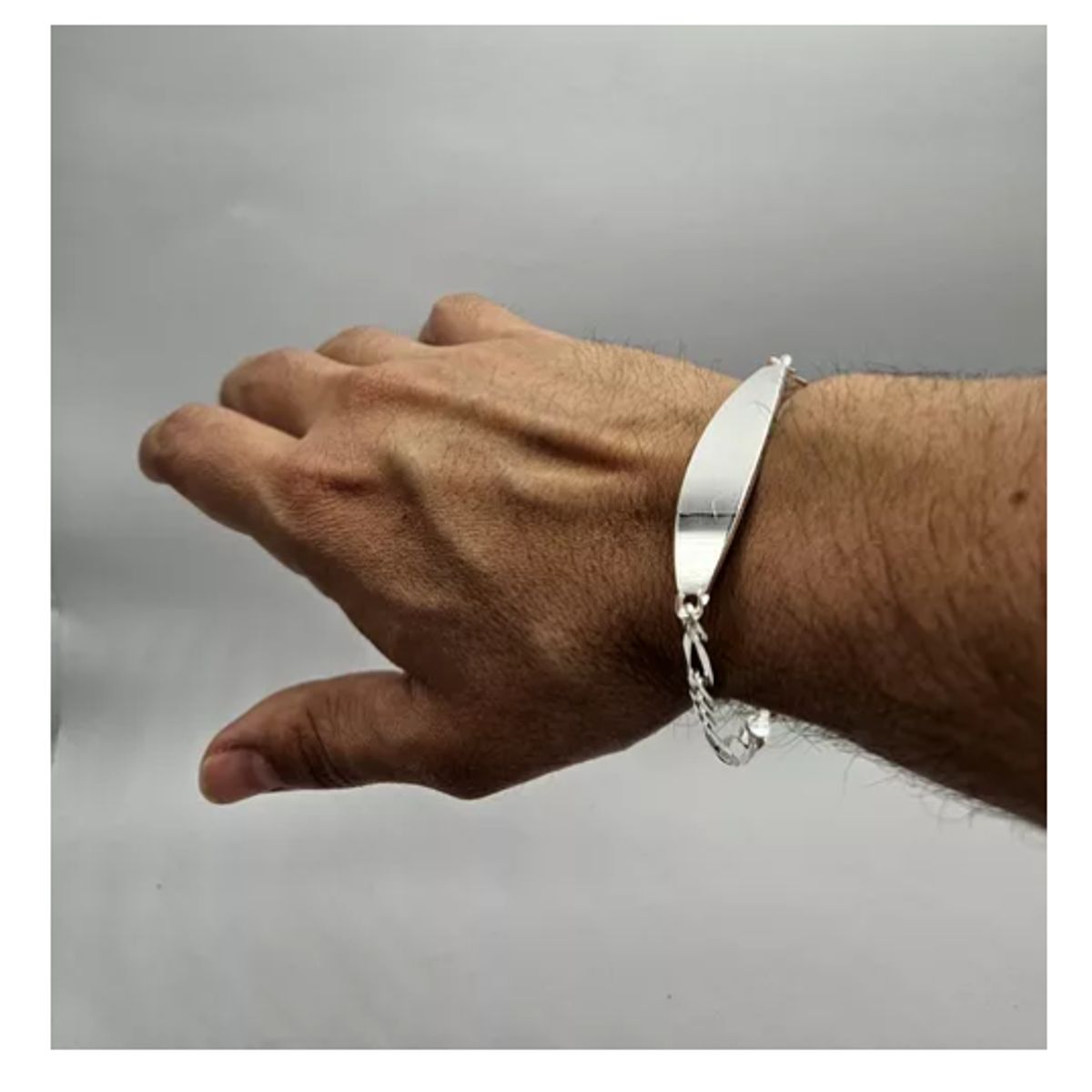 GENERICO - Piocha Pulsera Plata Italiana 925 Cartier - Hombre