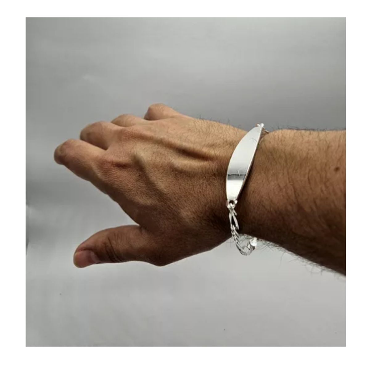 GENERICO - Piocha Pulsera Plata Italiana 925 Cartier - Hombre