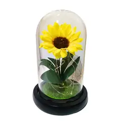 GENERICO - GIRASOL ETERNO DECORACION REGALO NOVIOS POLOLOS AMOR MADRE