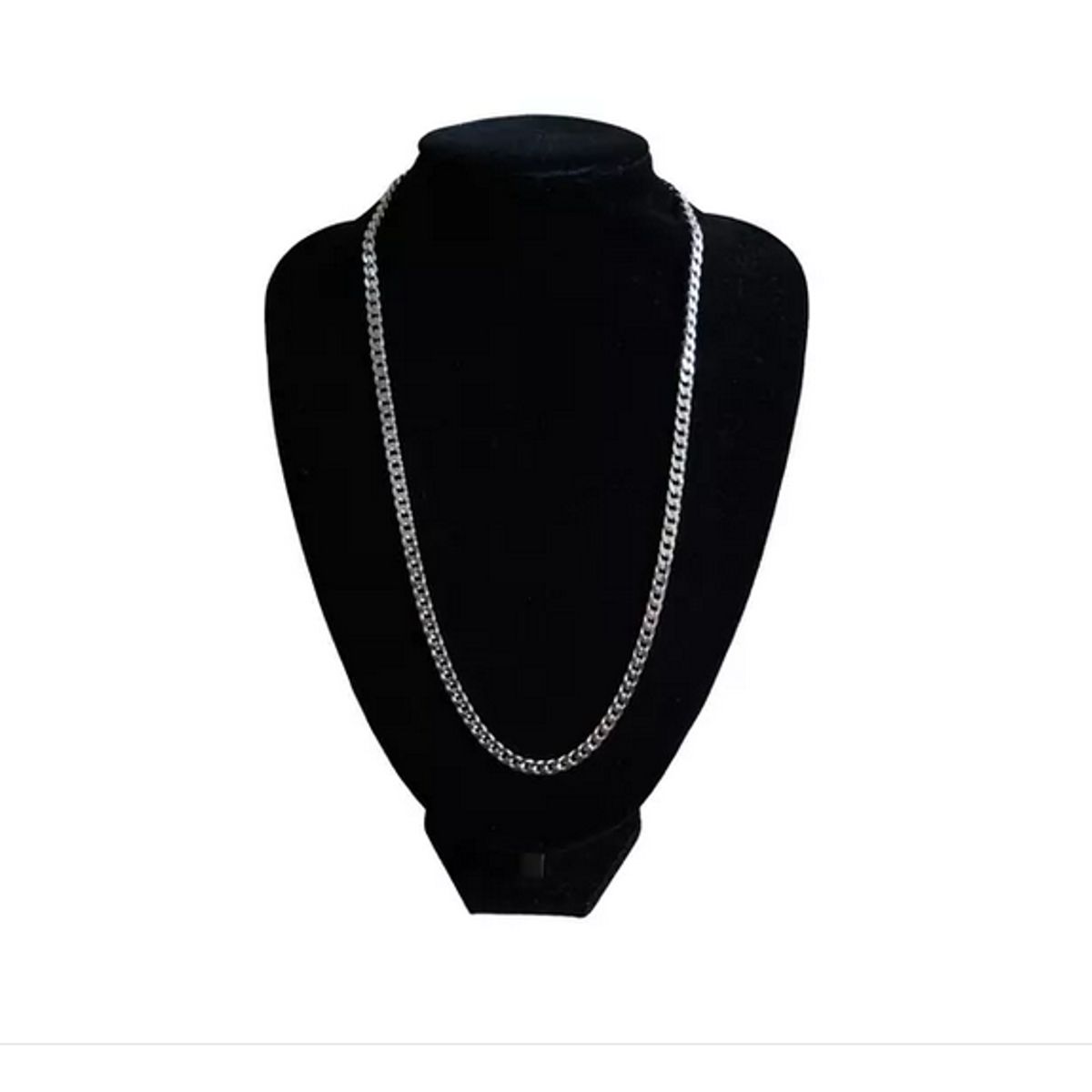 GENERICO - Collar Plata Fina Italiana 925 - Cadena Hombre Grumet 5 mm