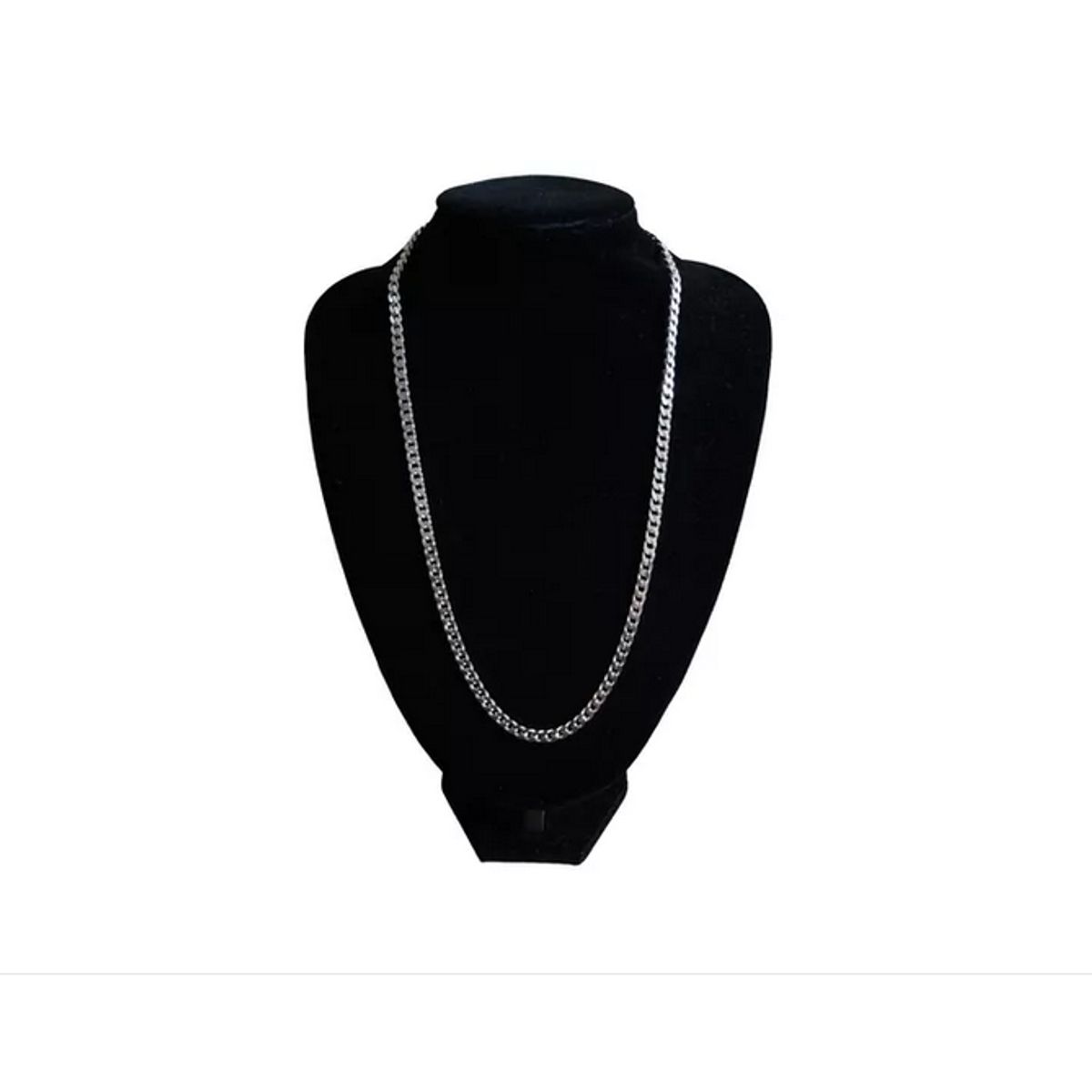 GENERICO - Collar Plata Fina Italiana 925 - Cadena Hombre Grumet 5 mm